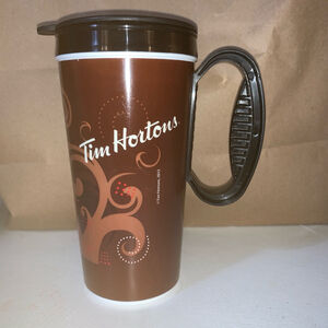 Tim Hortons to go Mug Brown 2013 plastic